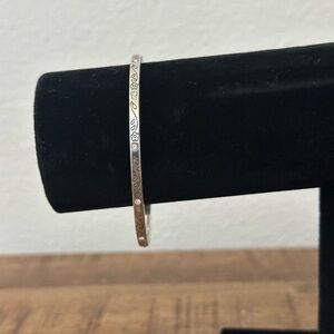 Brighton Silver Floral Bracelet